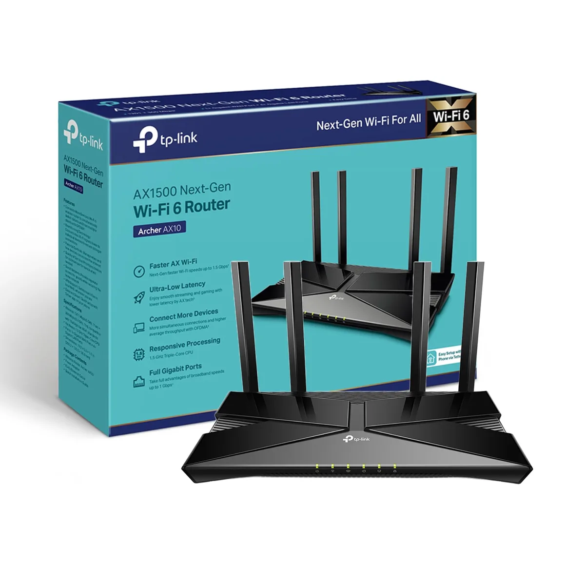 راوتر تبلنك TP-Link Archer AX10 – AX1500 Wi-Fi 6 Router